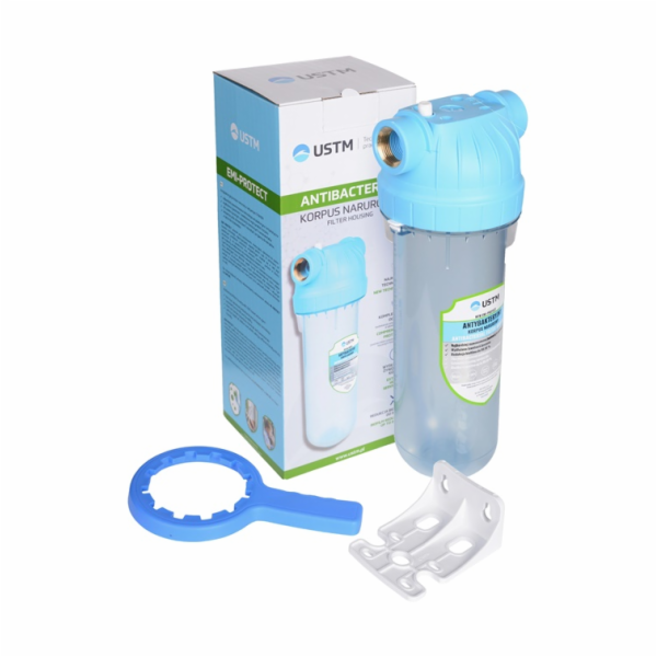 Pouzdro vodního filtru USTM EMI antibakteriální, 10 3/4"