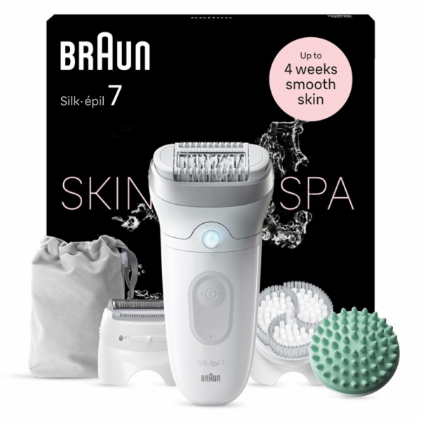 Epilátor Braun Silk•épil 7 SkinSpa SE7-081, bílý