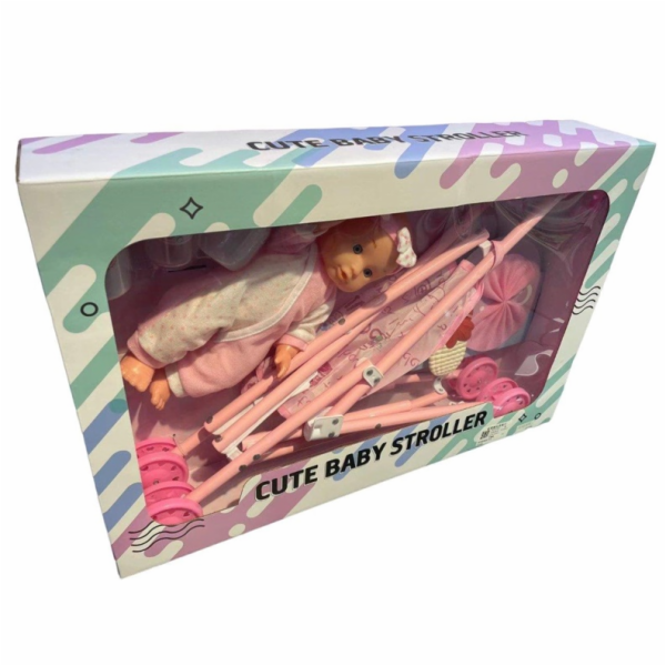 Lele - baby Cute Dětský kočárek TD168A, 20 cm