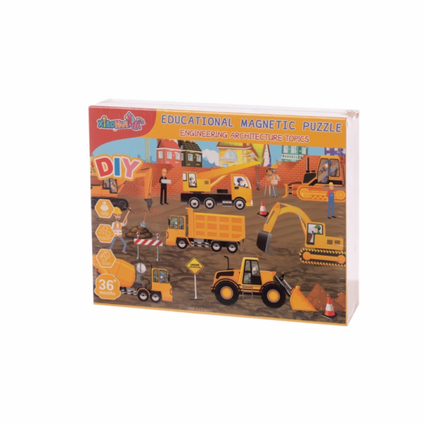 Magnetická hračka Vzdělávací magnetické puzzle XHM-7704A