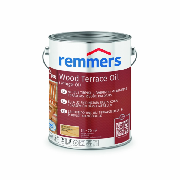 Olej Remmers Teras PFLEGE bezbarvý 5L