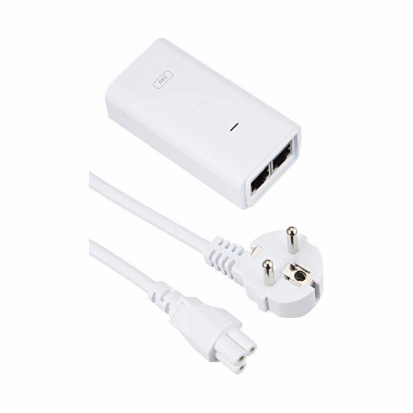 Ubiquiti PoE injektor POE-24-12W-WH, 24 voltů