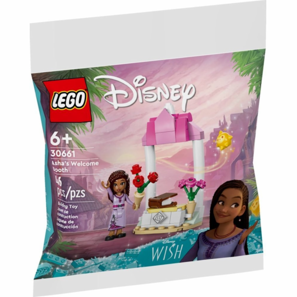LEGO 30661 Stavebnice stojanu na uvítanou princezny Ashy ...