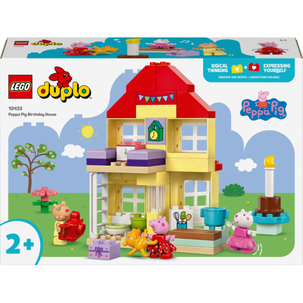 LEGO 10433 DUPLO Peppa s Birthday House, stavebnice