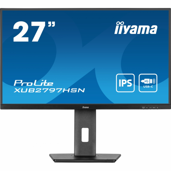 iiyama ProLite XUB2797HSN-B1, LED monitor