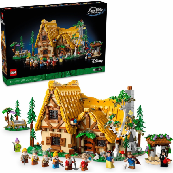 LEGO Disney Princess 43242 Chaloupka Sněhurky a sedmi trp...