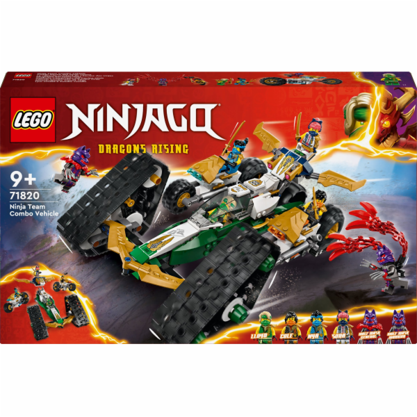 LEGO 71820 Ninjago Ninja Team Kombinovaná stavebnice hous...