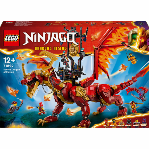 LEGO 71822 Ninjago Source Dragon of Movement, stavebnice