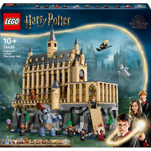 LEGO 76435 Harry Potter Bradavický hrad: Velká síň, stave...