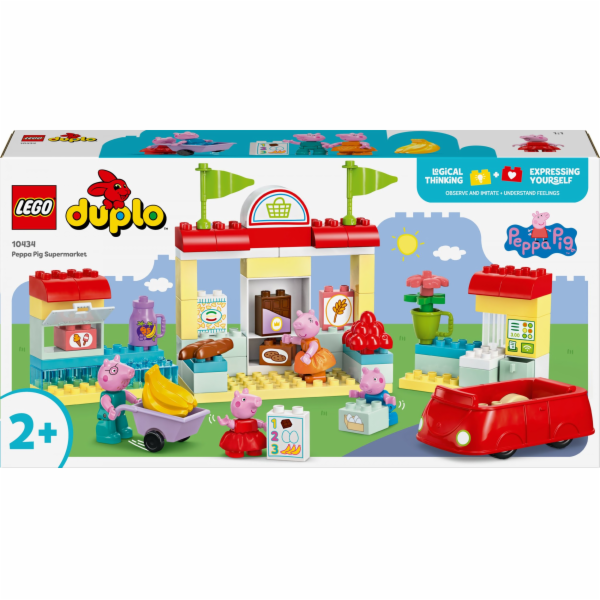LEGO 10434 Duplo Peppa s Supermarket, stavebnice