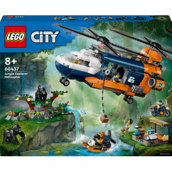 Stavebnice LEGO 60437 Průzkumník džungle z helikoptéry