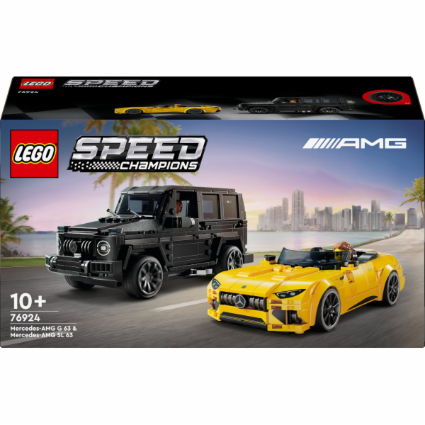 LEGO 76924 Speed Champions Mercedes-AMG G 63 & Mercedes-A...
