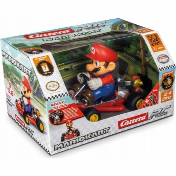 Carrera RC 2,4 GHz Mario Kart Pipe Kart, Mario