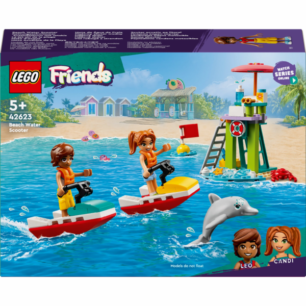 LEGO 42623 Friends Plavčík Vyhlídková věž s vodními skútr...