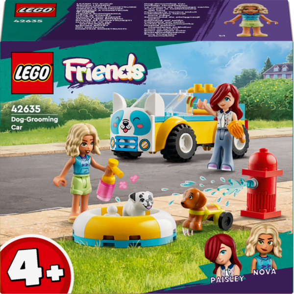 Stavebnice LEGO 42635 Friends na mobil na úpravu psa