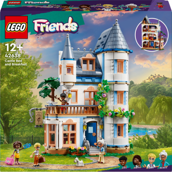 LEGO 42638 Hrad Friends s prázdninovým ubytováním, Staveb...