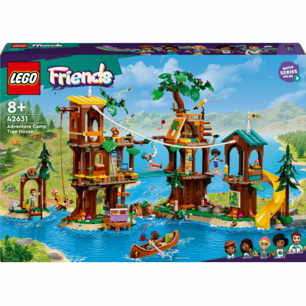 Stavebnice LEGO 42631 Friends Adventure Camp Treehouse