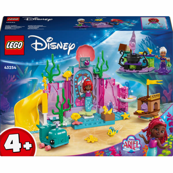 LEGO 43254 Stavebnice Disney Princess Ariel s Crystal Cave