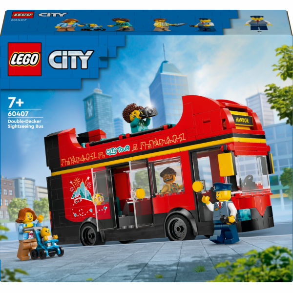 Stavebnice LEGO 60407 City Double Decker Bus