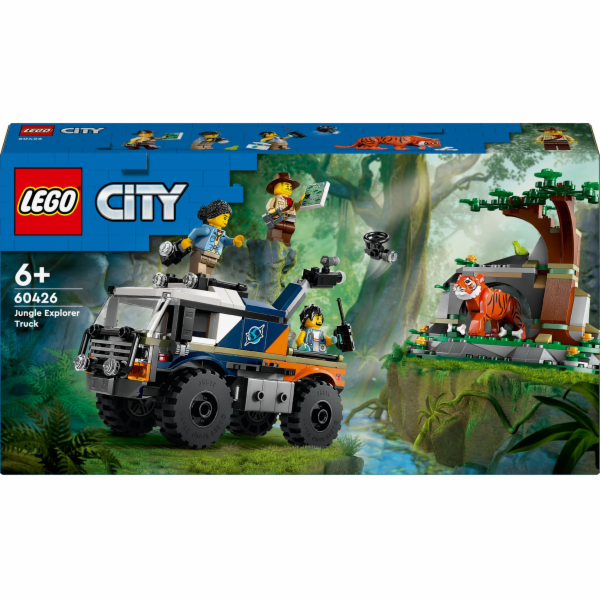 Stavebnice LEGO 60426 City Jungle Explorer Truck