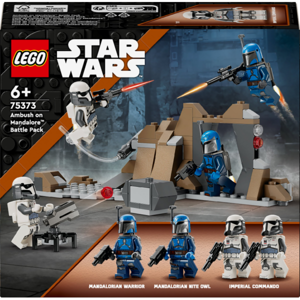 LEGO 75373 Star Wars Ambush na bojovém balíčku Mandalore,...