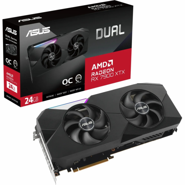 ASUS Radeon RX 7900 XTX DUAL OC, grafická karta
