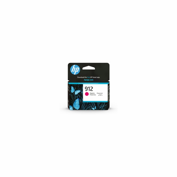 HP 912 Magenta Original Ink Cartridge (315 pages)
