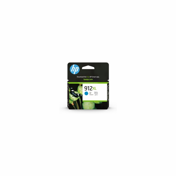 HP 912XL High Yield Cyan Original Ink Cartridge (825 pages)