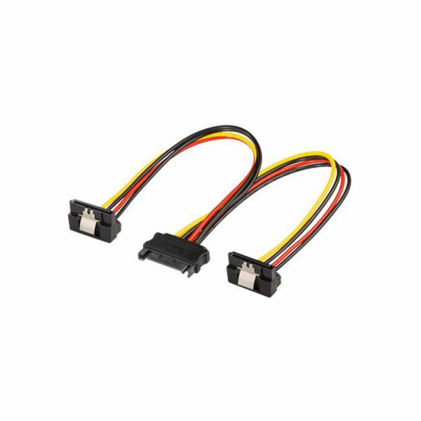 Goobay 15kolíkový SATA Y-Power kabel 20 cm