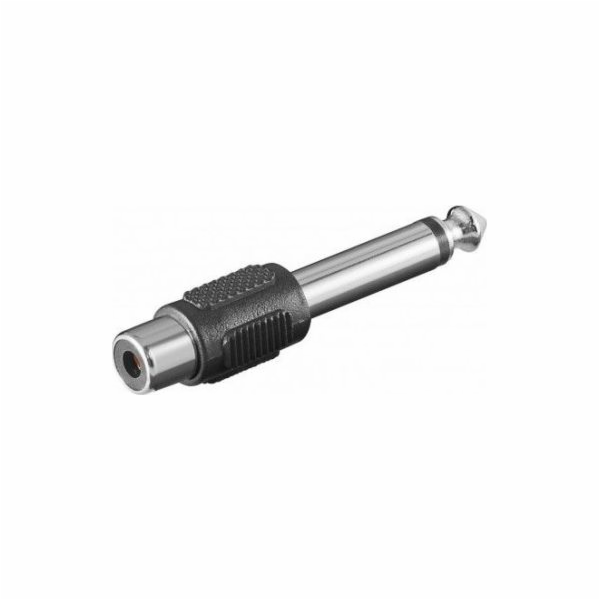 goobay adaptér jack 6,35mm -> RCA zásuvka
