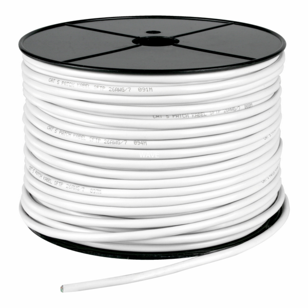 Goobay patch kabel RJ-45 Cat.5e FTP (šedý, 100 metrů, fle...