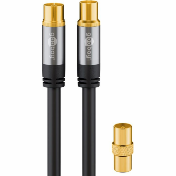 anténní kabel goobay (typ 135dB), koaxiální zásuvka > koa...