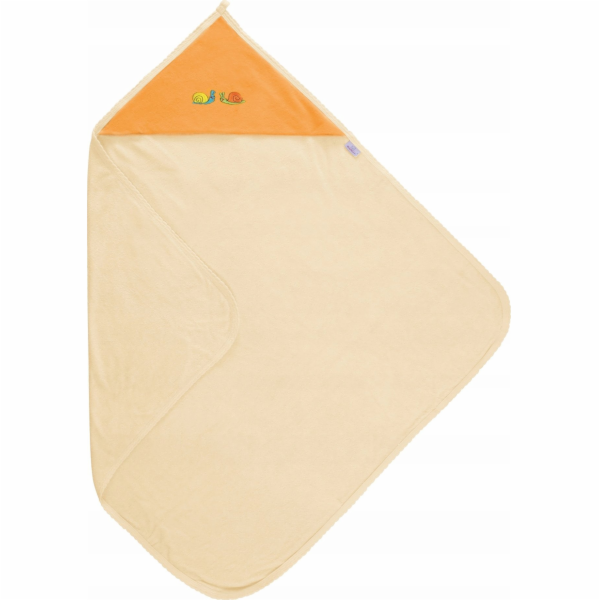 Matex BABY FROTTE PLAVKY 85X85 CM ECRU S ORANŽ.