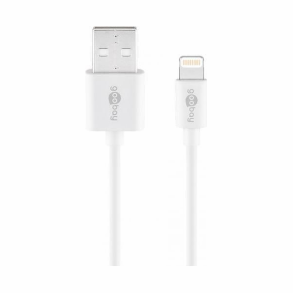 USB 2.0 Adapterkabel, USB-A Stecker > Lightning Stecker
