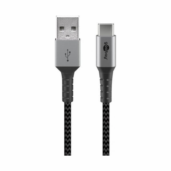 USB 2.0 Kabel, USB-A Stecker > USB-C Stecker