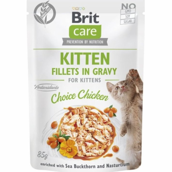 BRIT Care Cat Kitten Choice Pouch - vlhké krmivo pro kočk...