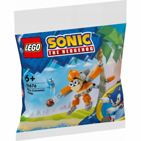 LEGO 30676 Kokosová útočná stavebnice ježka Sonic Kiki