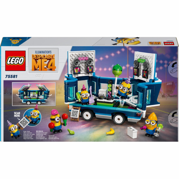 LEGO 75581 Minions and the Party Bus, stavebnice
