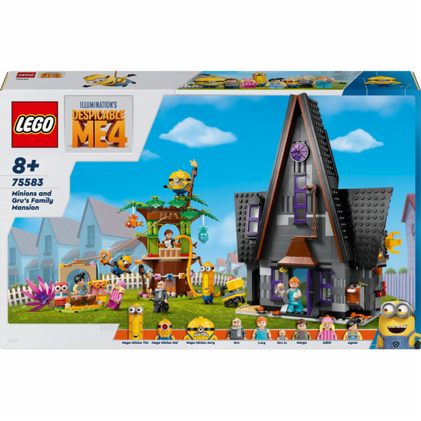 LEGO 75583 Minions rodinná vila Grua a přisluhovačů, stav...