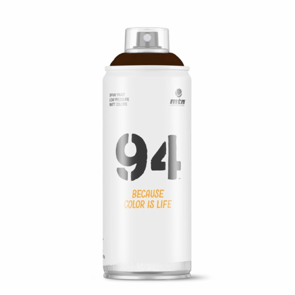 Aerosolová barva Montana na vodní bázi, hnědá, 0,4l