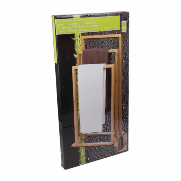 Držák na ručníky bambus 42x24x81,5cm ED-248434