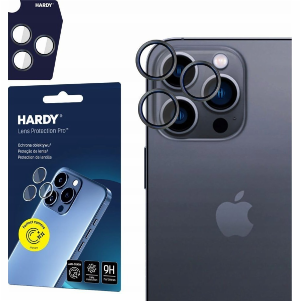 3mk HARDY Lens Protection Pro pro iPhone 15 Pro Black