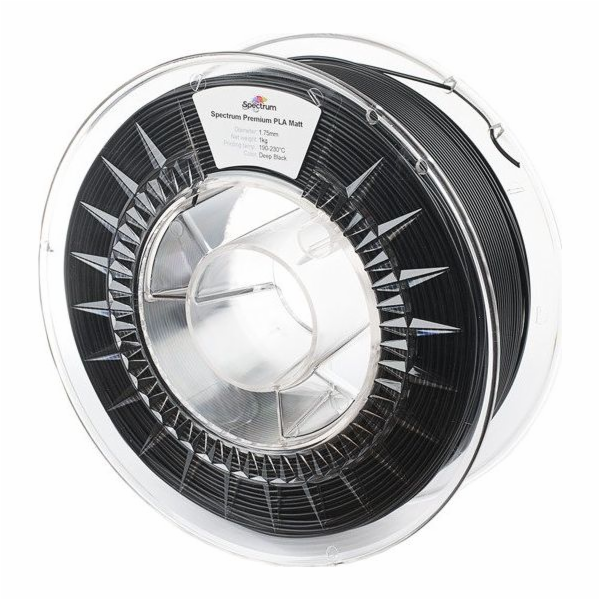 Spectrum Filament PLA MATNÁ černá