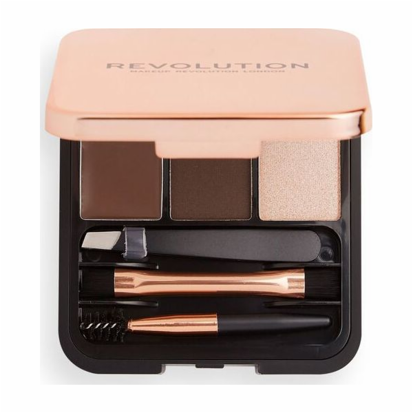 MAKE UP REVOLUTION Brow Sculpt Kit Dark (7376408)