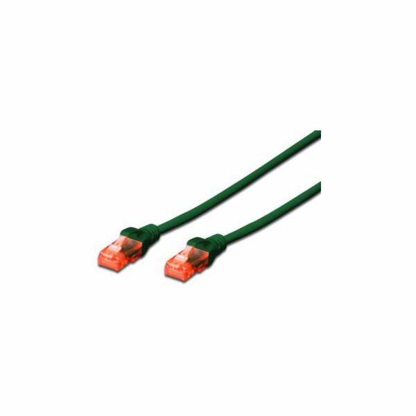 Digitus Patchcord RJ45 U/UTP CAT6 10m zelený (DK-1612-100/G)