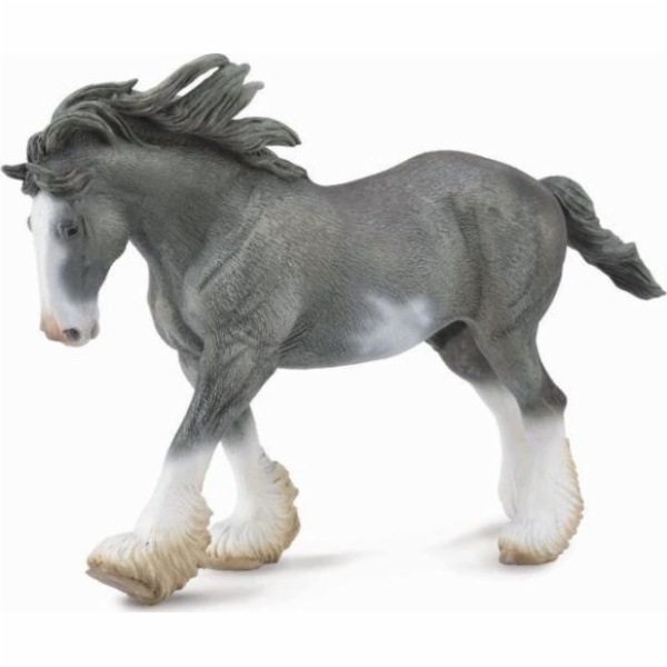 Collecta figurka CLYDESDALE STALLION -BLACK SABINO ROAD