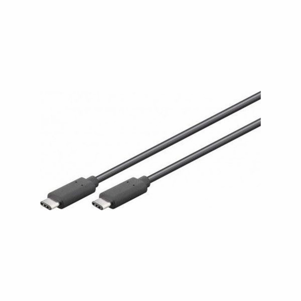 Goobay USB-C – USB-C USB kabel 3 m černý (66509)