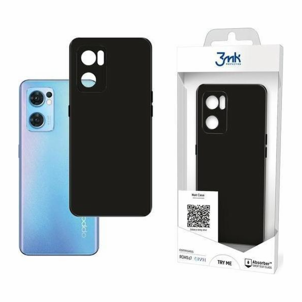 3MK Matt Case Oppo Reno 7 SE 5G black black