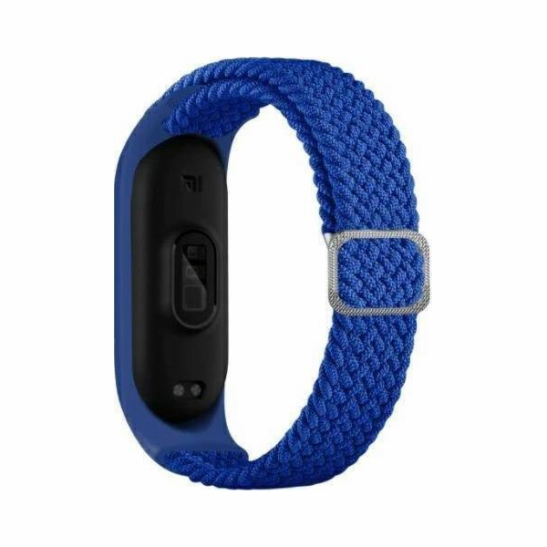 Beline Mi Band 5/6 Textilní pásek modro/modrý