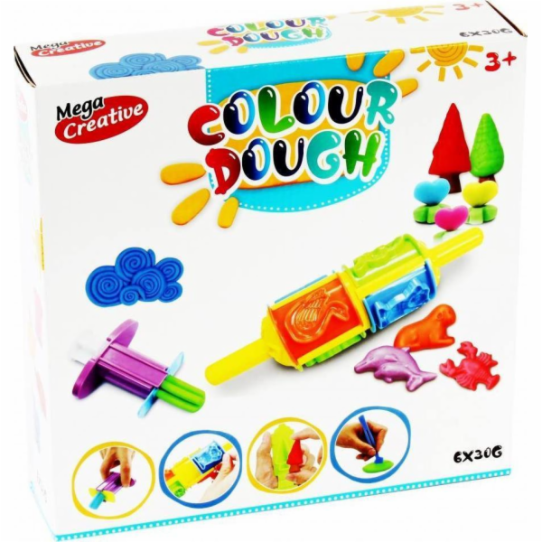 Mega Creative MASA PLASTYCZ ROLLER ZEST 27X27X7 MC DOH PU...